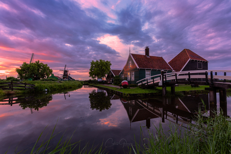 Colorful sunset