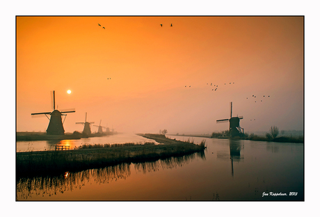 Sunrise Kinderdijk (5)
