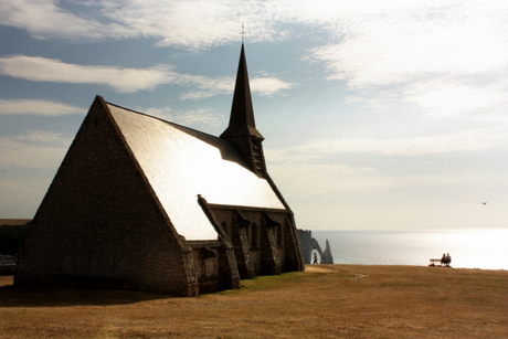 Landschap van Noord Normandie