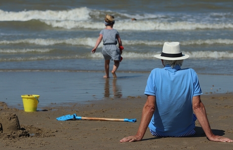 spelen aan zee