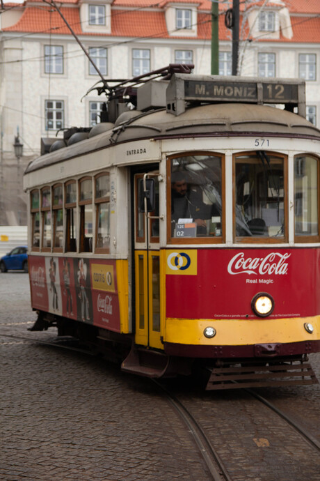 befaamde electro tram van Lissabon