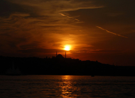 Sunset in Istanbul