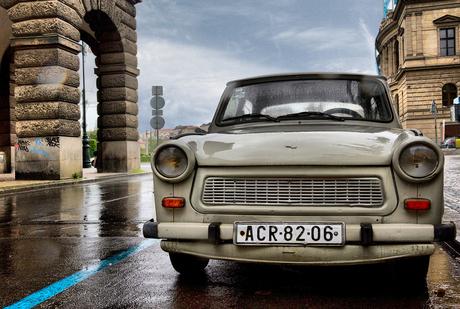 Trabi in Praag