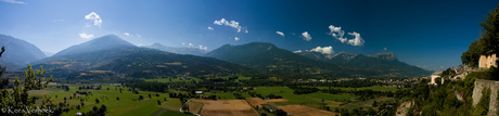 Panorama vanaf Embrun stadsmuur