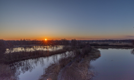 Prachtige zonsopgang 