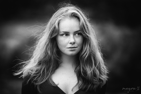 Portret 'Black and white natural beauty'