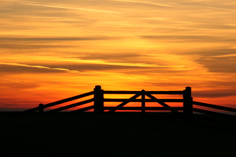 Zonsondergang Zeedijk