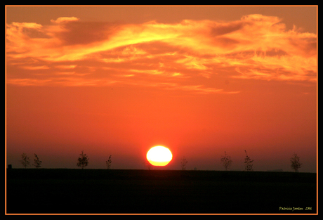 Zonsopgang Friesland