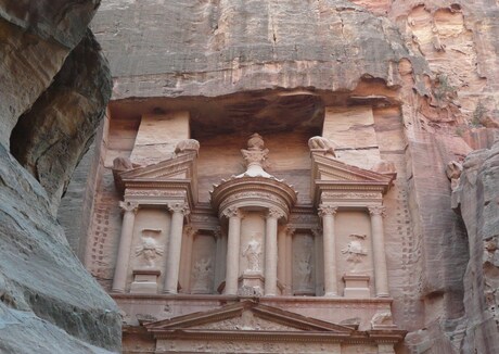 Al Khazneh in Raqmu / Schatkamer in Petra