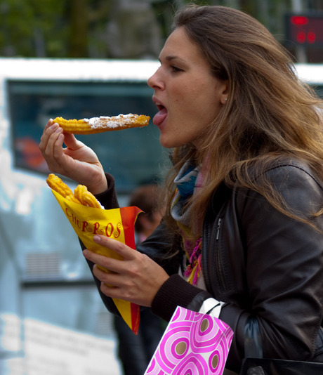 Churros eten doe je zo