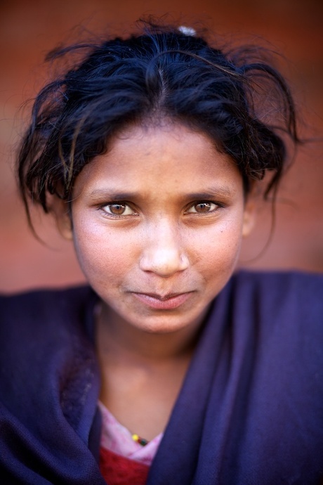 Portret, Nepal, November 2012