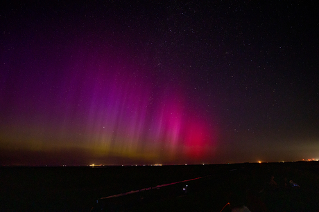 Noorderlicht in Noordpolderzijl