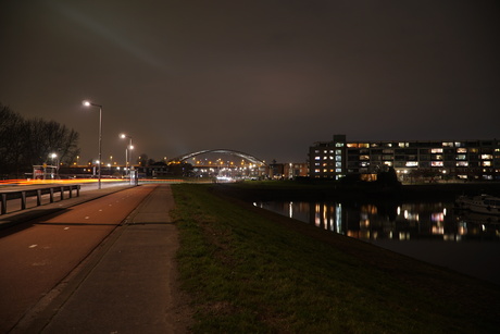 Brienenoordbrug vanaf Ringdijk