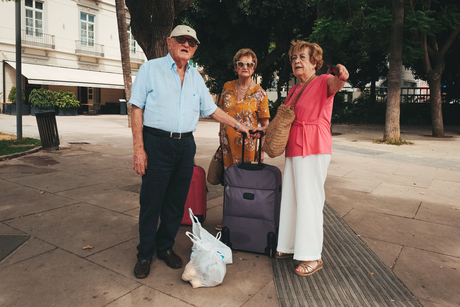 Before we cross the street