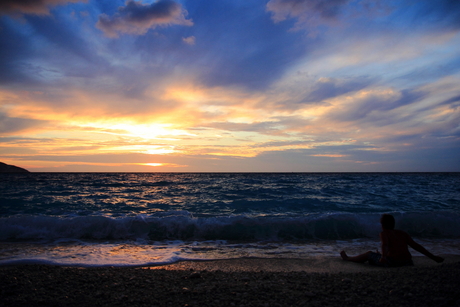 Myrtos Sunset