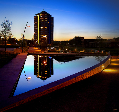 Blauw uurtje Stadskanaal