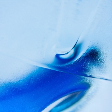 Blauw en abstract