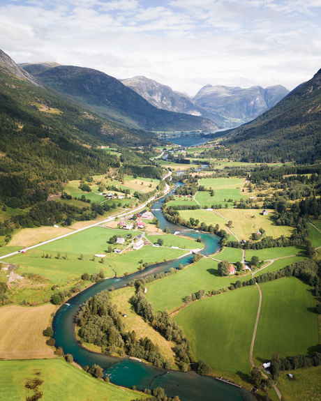 Stryn River, Noorwegen