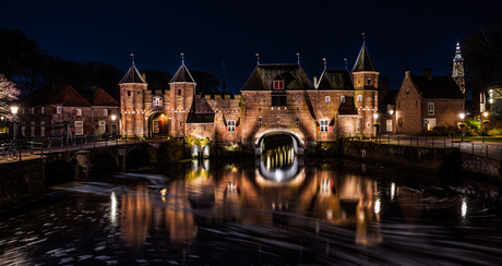 Amersfoort bij volle maan