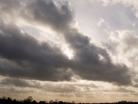 Blijft het droog of gaat het regenen?