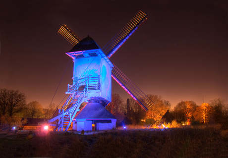 Winteravond in Bokrijk