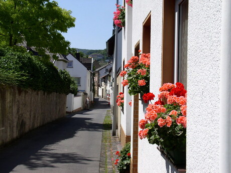 Straatje in Ahrweiler