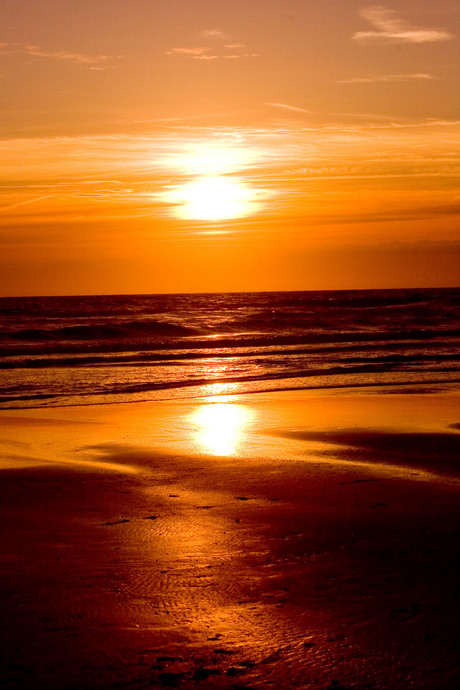 onsondergang Bergen aan Zee