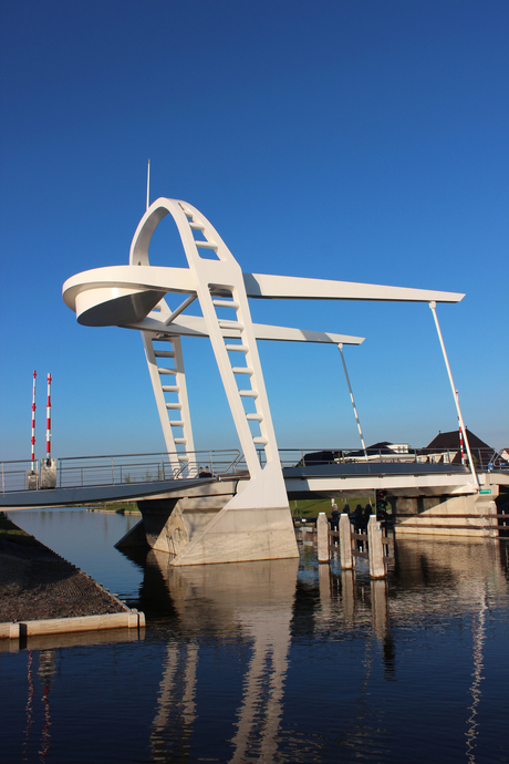 Brug in Noorderplassen-West, Almere