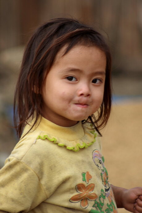 Meisje Noord Vietnam