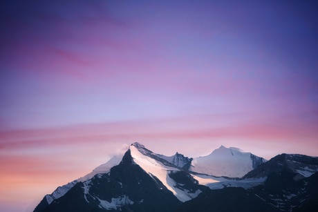 Sunrise in Grächen