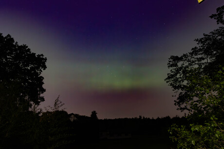 Eerste aurora foto