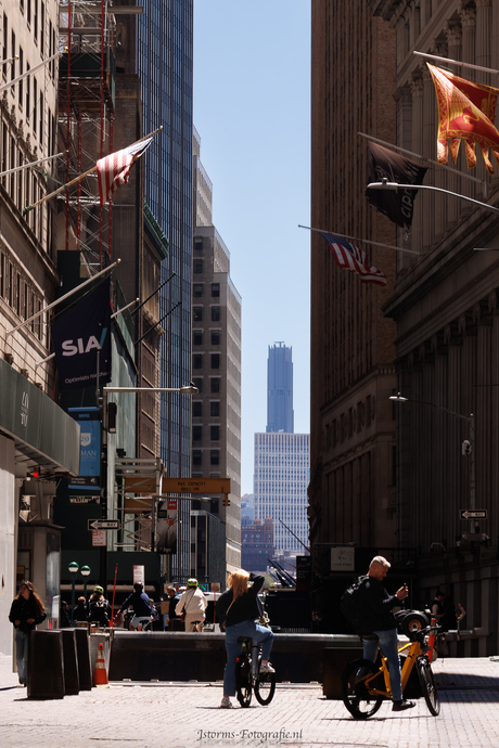 doorkijkje in  New York