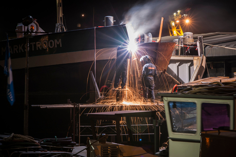 Working in the docks