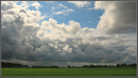 Hollandse polderlucht