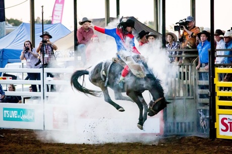 Rodeo cowboy - Mt Isa Rodeo