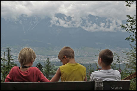 Drie dappere jongens...