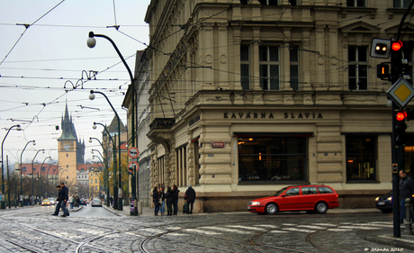 The streets of Prague