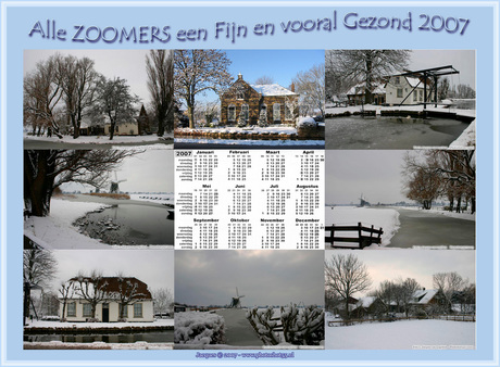 Alle ZOOMERS een Fijn en Gezond 2007