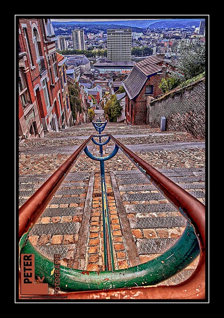 lange trap in Luik
