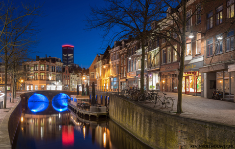 de Kelders in Leeuwarden in het baluwe uurtje