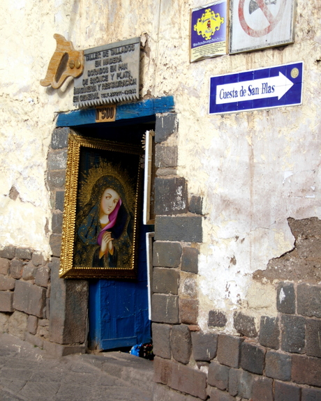 Cusco: San Blas religious art