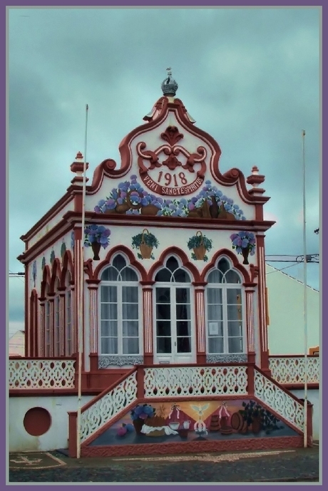 Kapelletje in Praia, Azoren