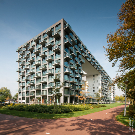 Appartementsblok in Amsterdam
