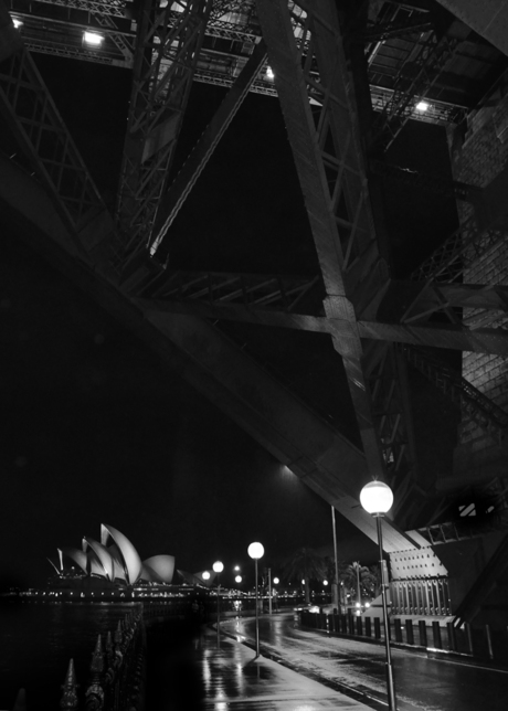 Sydney Opera House en de Harbour Bridge