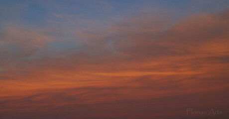 Sunset golden hour (Clouds)