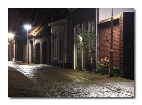 Straatje in Bergen op Zoom