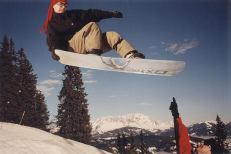 Marcel Snowboard Jump