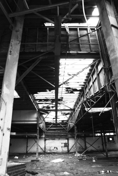 oude beton fabriek