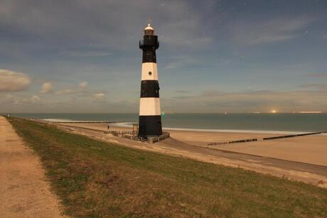 Lighthouse by night