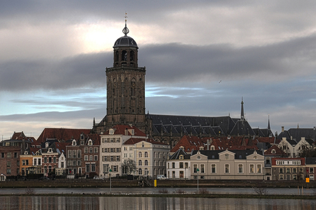 Gezicht op Deventer